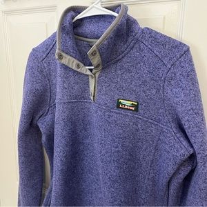 L.L.Bean pullover sweater Purple Size M